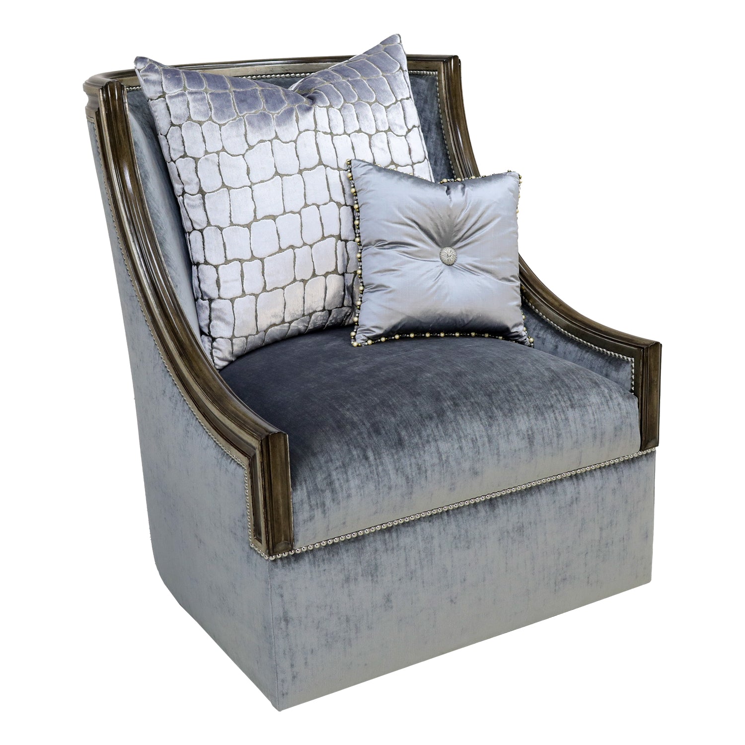 Elegant Comfort with Marge Carson Swivel Chairs