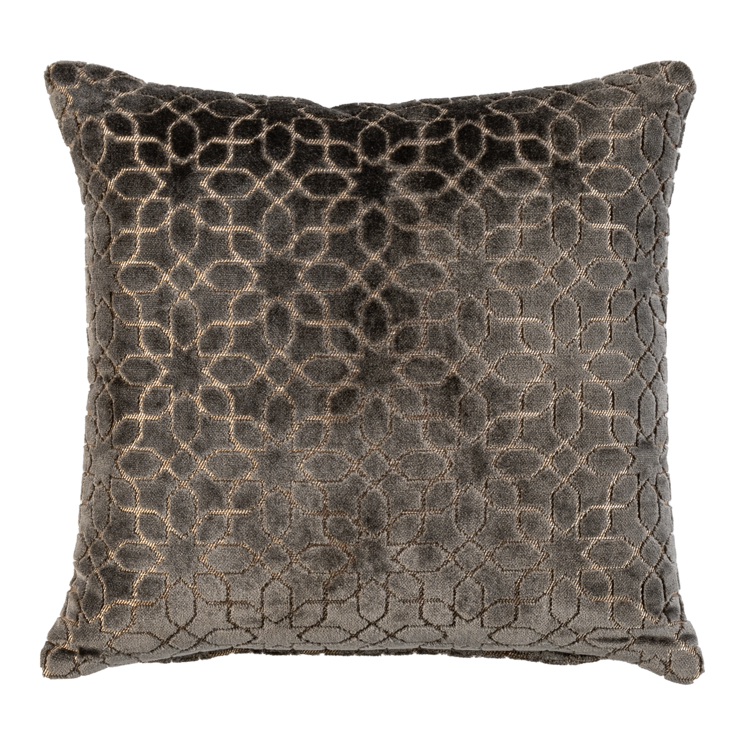 Plush Slate Throw Pillow