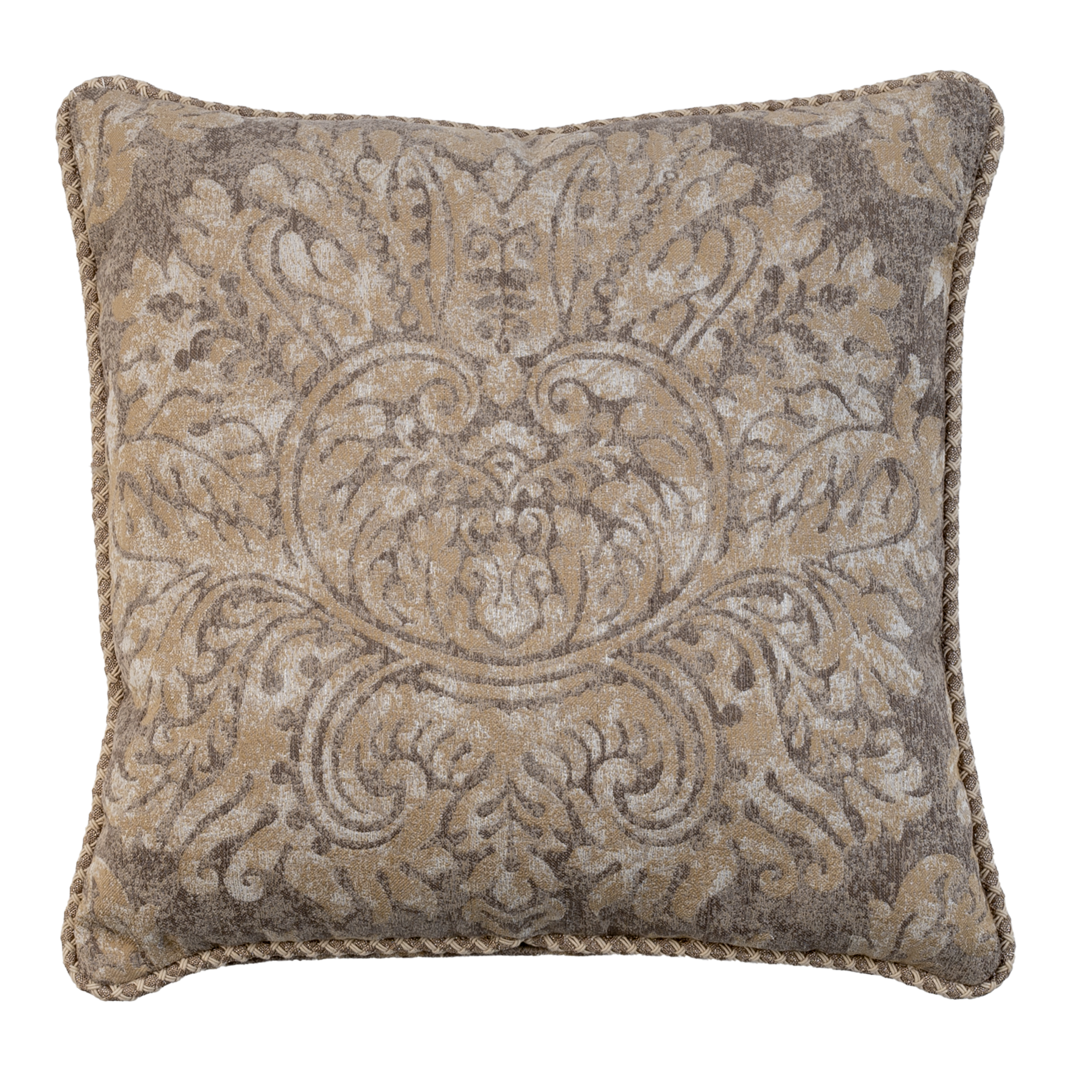 Zillionaire Damask Throw Pillow