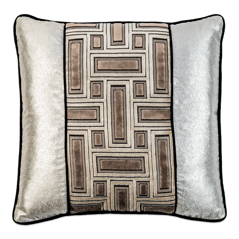 Cojín decorativo con trufa de paisaje urbano