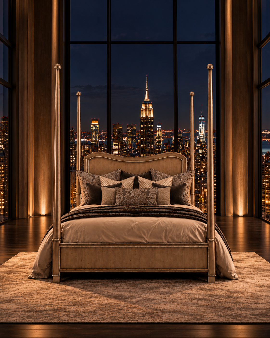 Cama con dosel Atelier