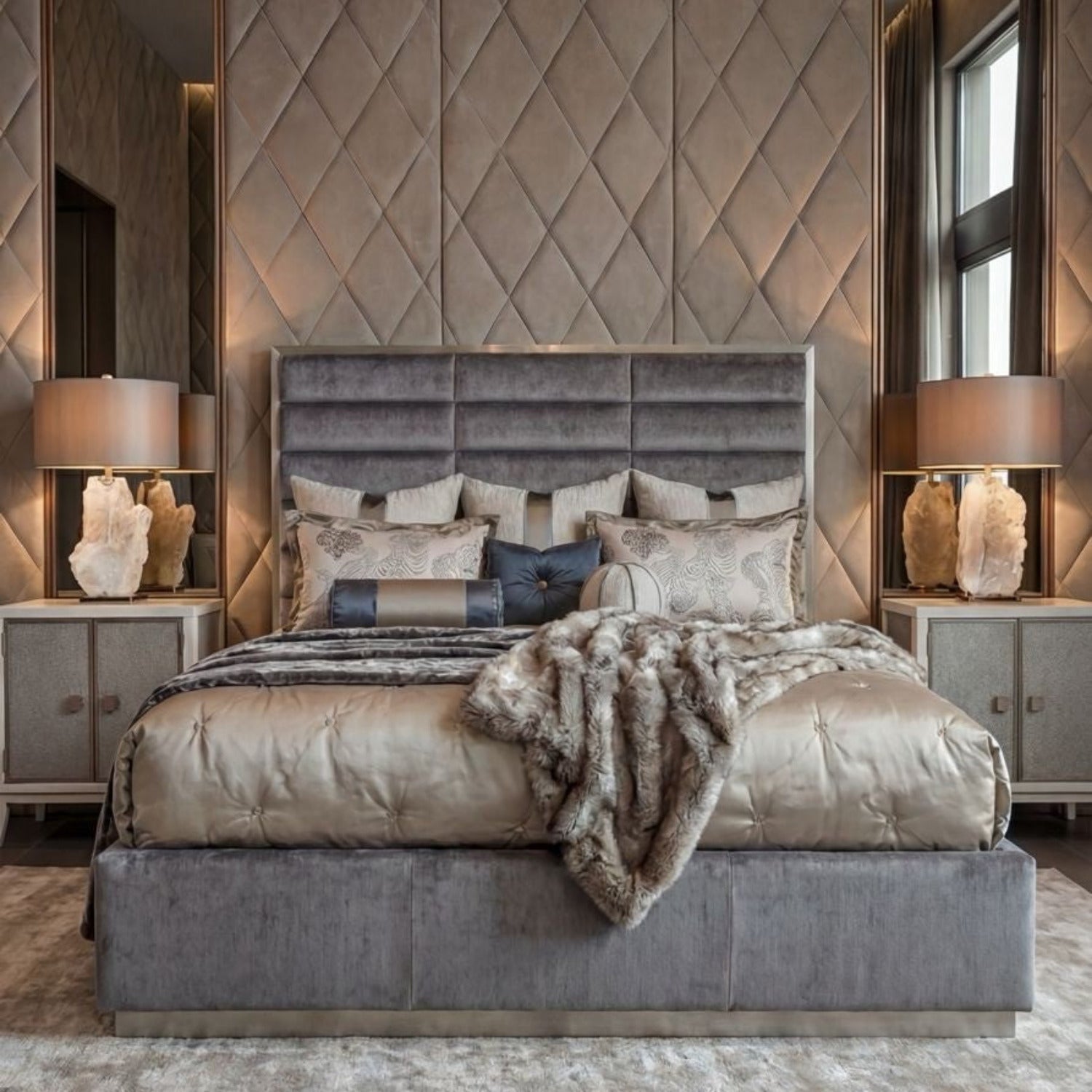 Palo Alto Contemporary Bed