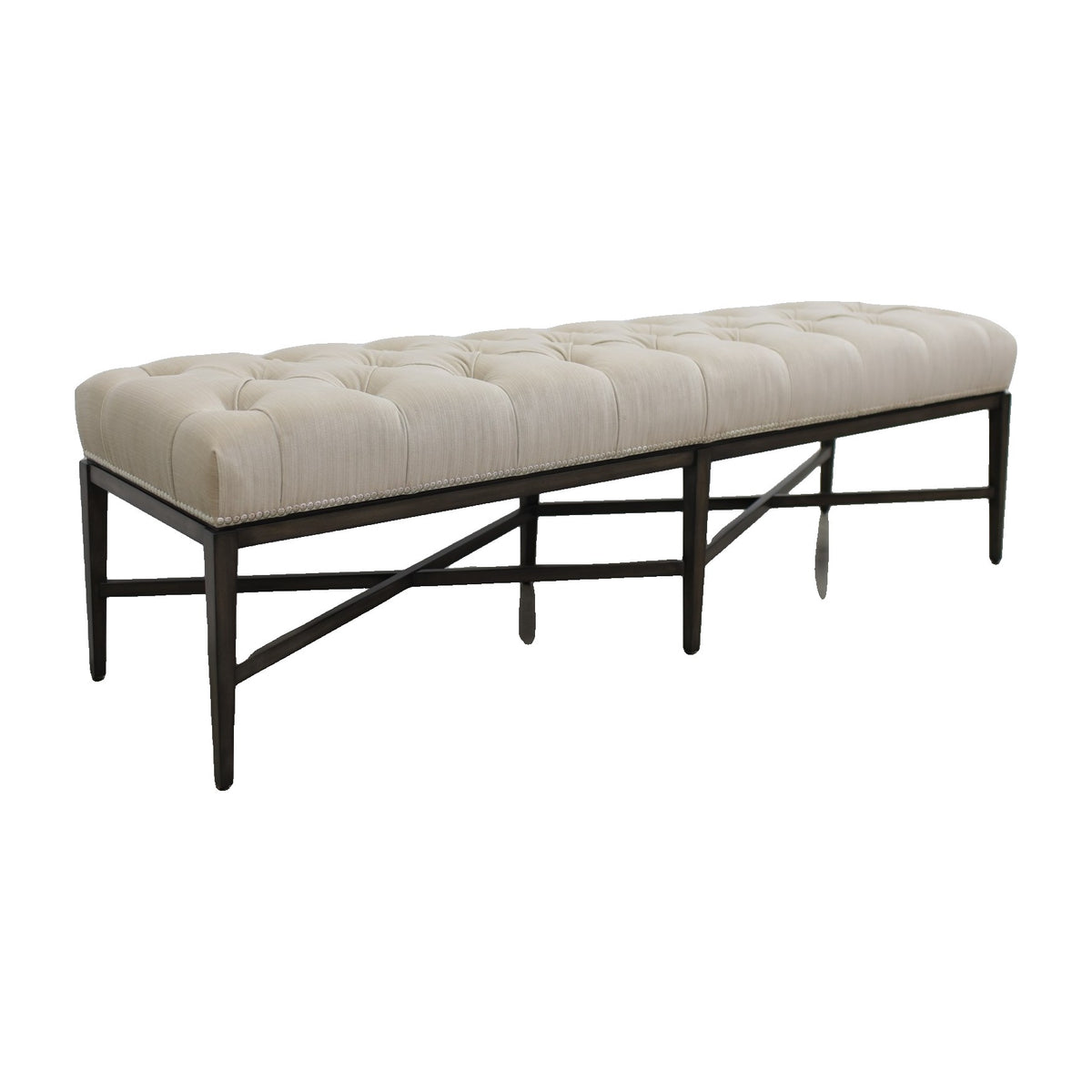 Catalina Bench in Valentine Oatmeal by Marge Carson