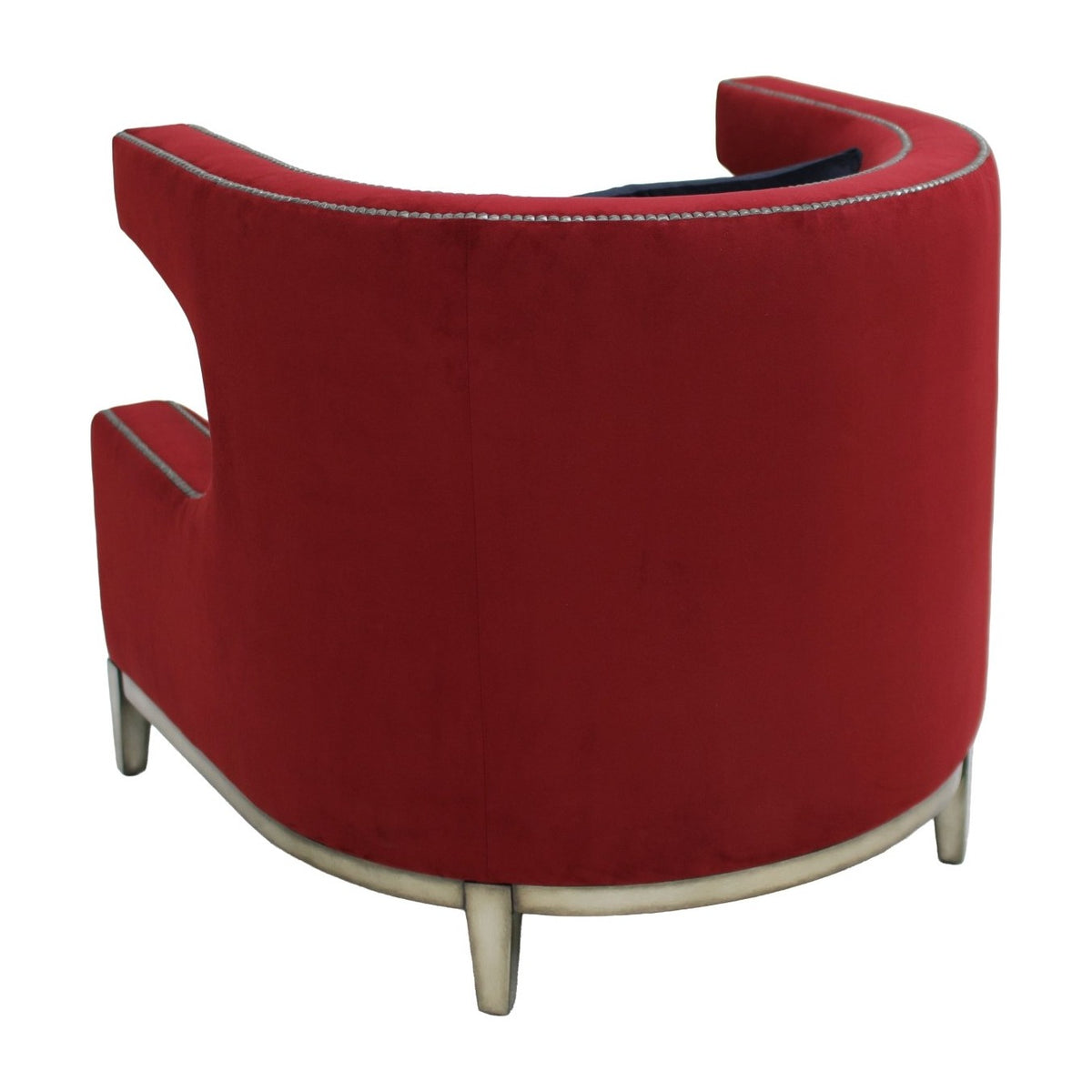 Oscar Chair in Magnify Ruby by Marge Carson, view 2