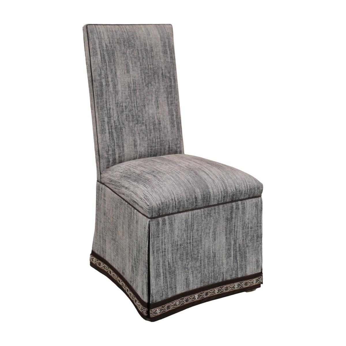 Sinatra Side Chair in Turkey Cocoa by Marge Carson