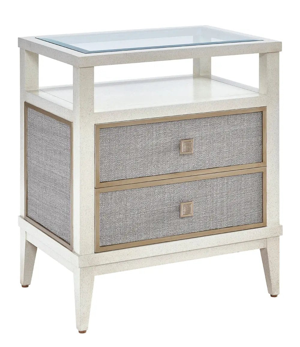 Palo Alto Nightstand 2-Drawer Small