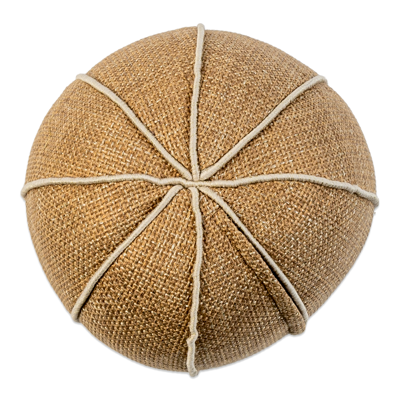 Cojín decorativo de baloncesto dorado