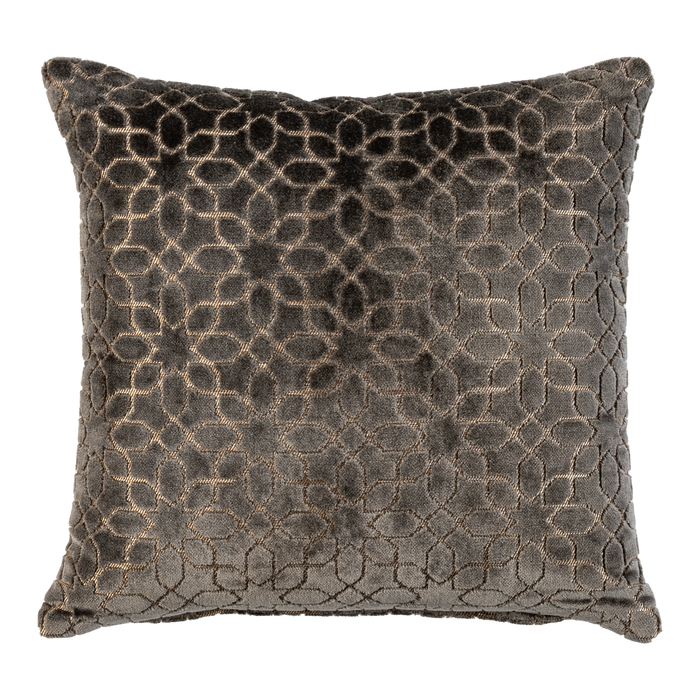Plush Slate Throw Pillow