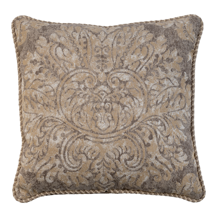 Zillionaire Damask Throw Pillow