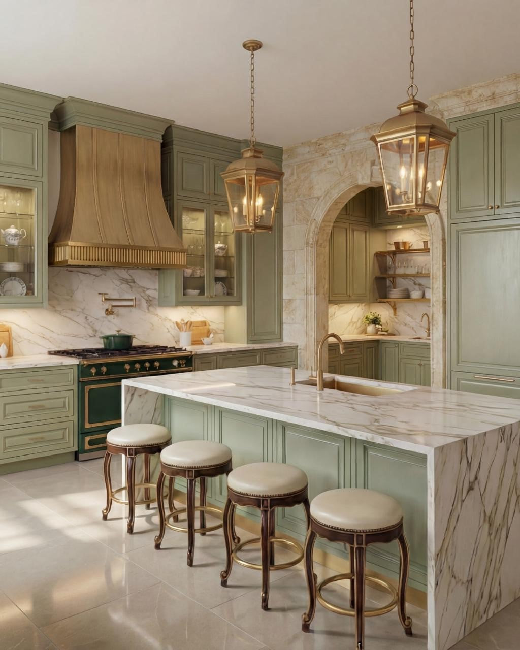 Ariana Backless Swivel Counter Stool