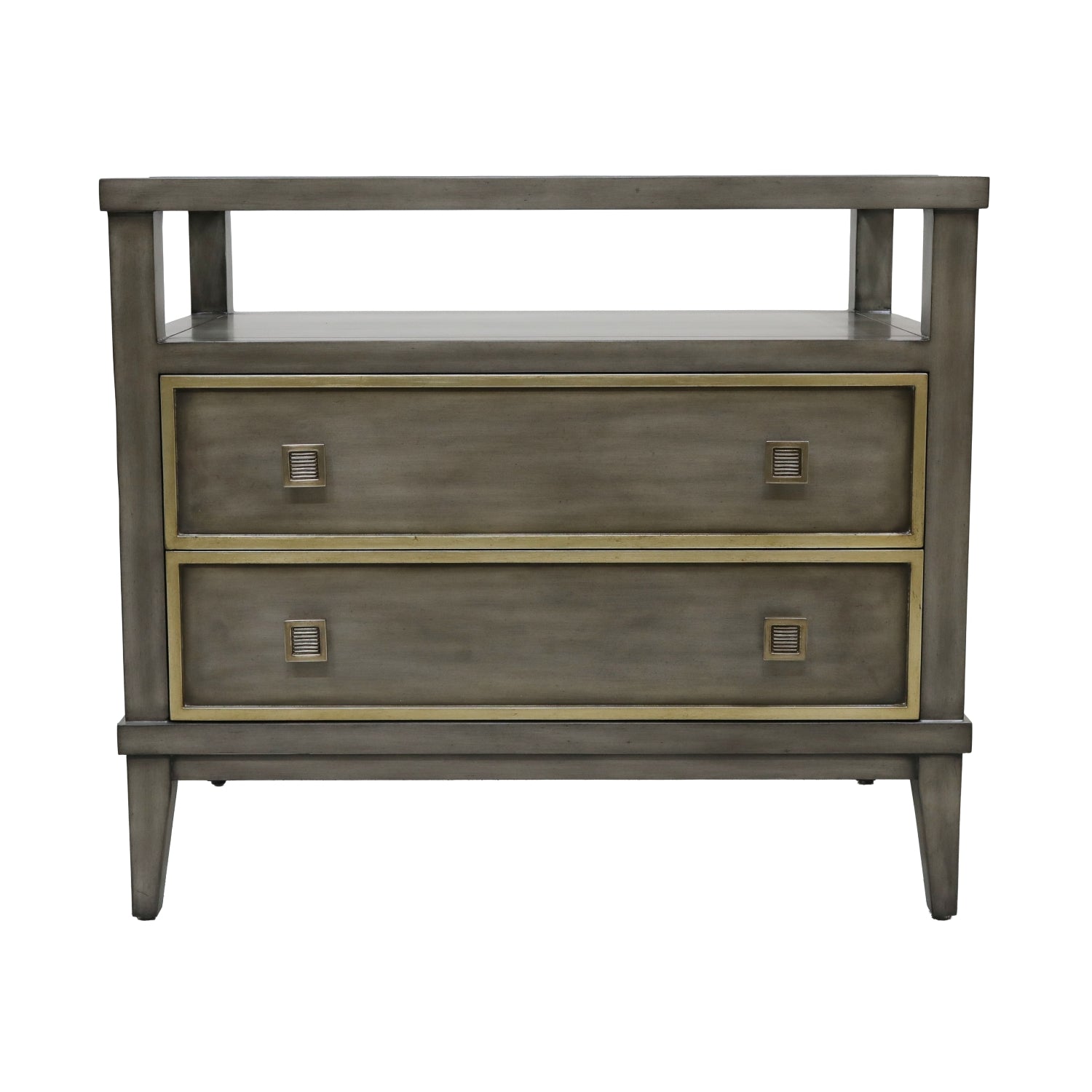 Palo Alto Nightstand 2-Drawer Large