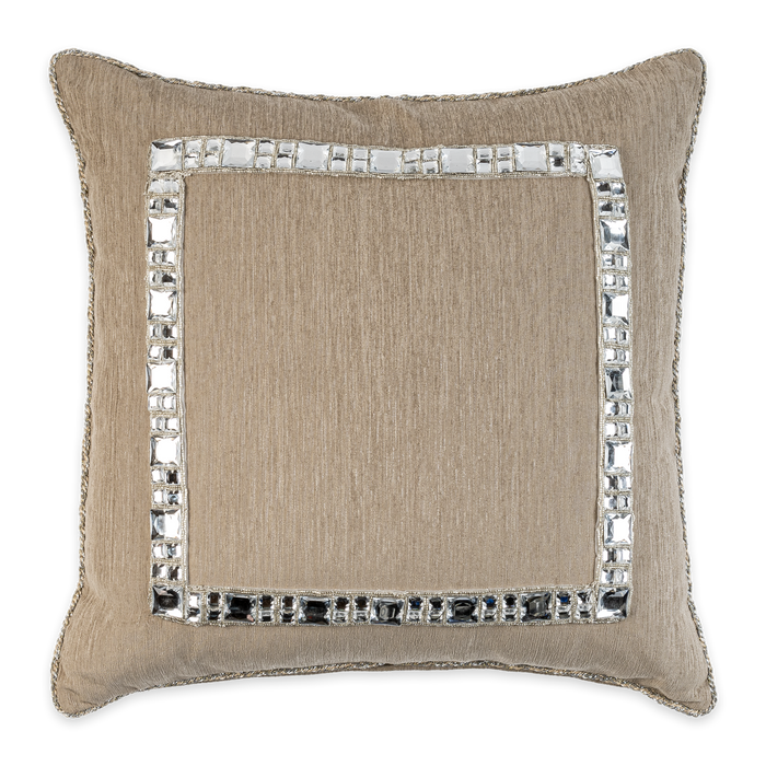 Palladium Stone Throw Pillow