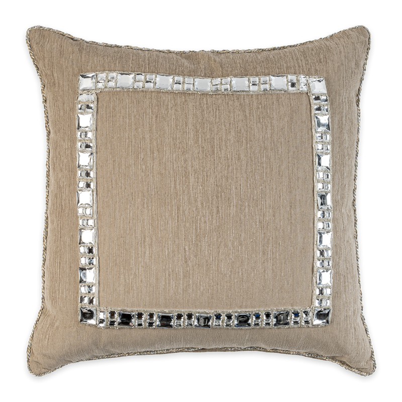 Palladium Stone Throw Pillow