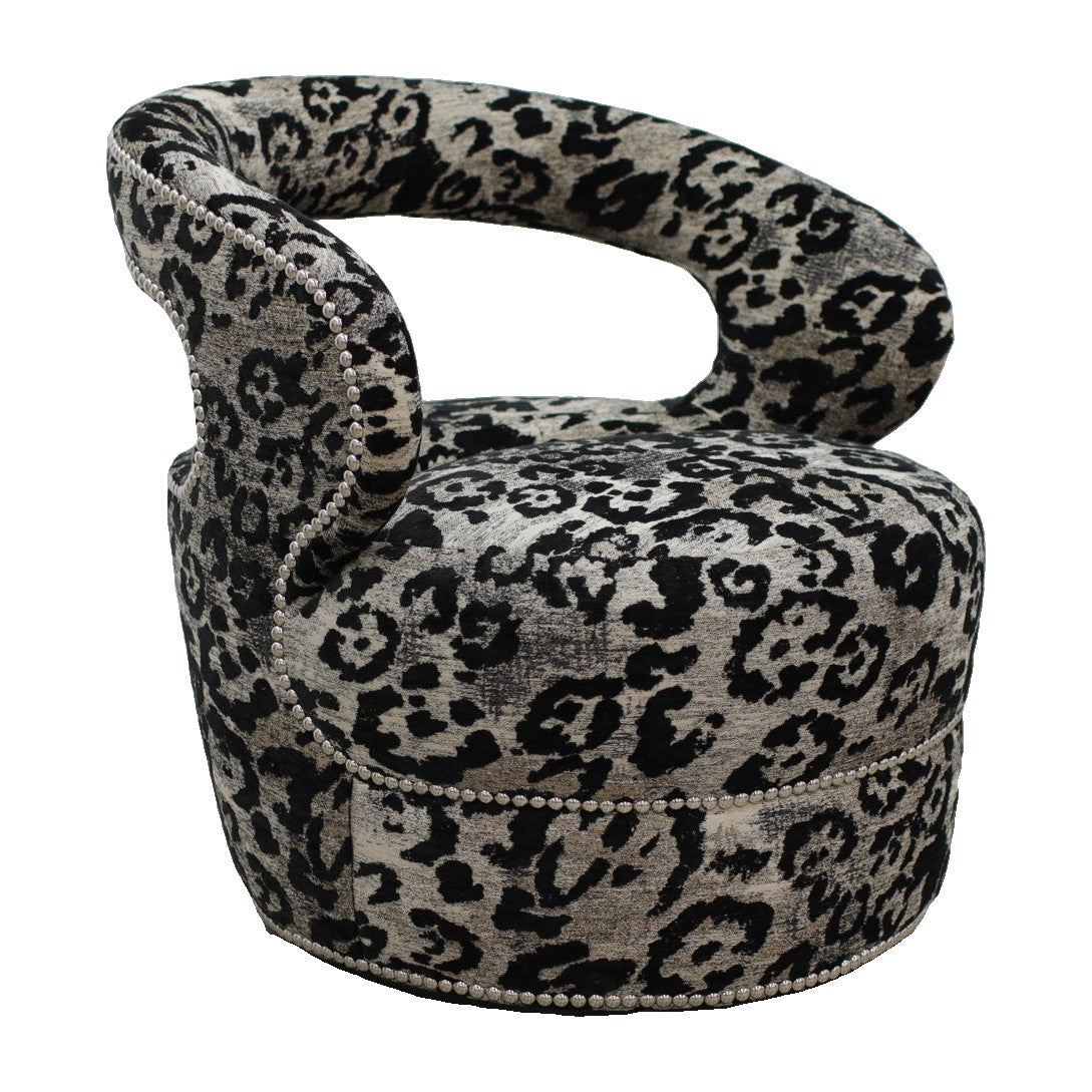 Finn Chair in Zulu Noir by Marge Carson