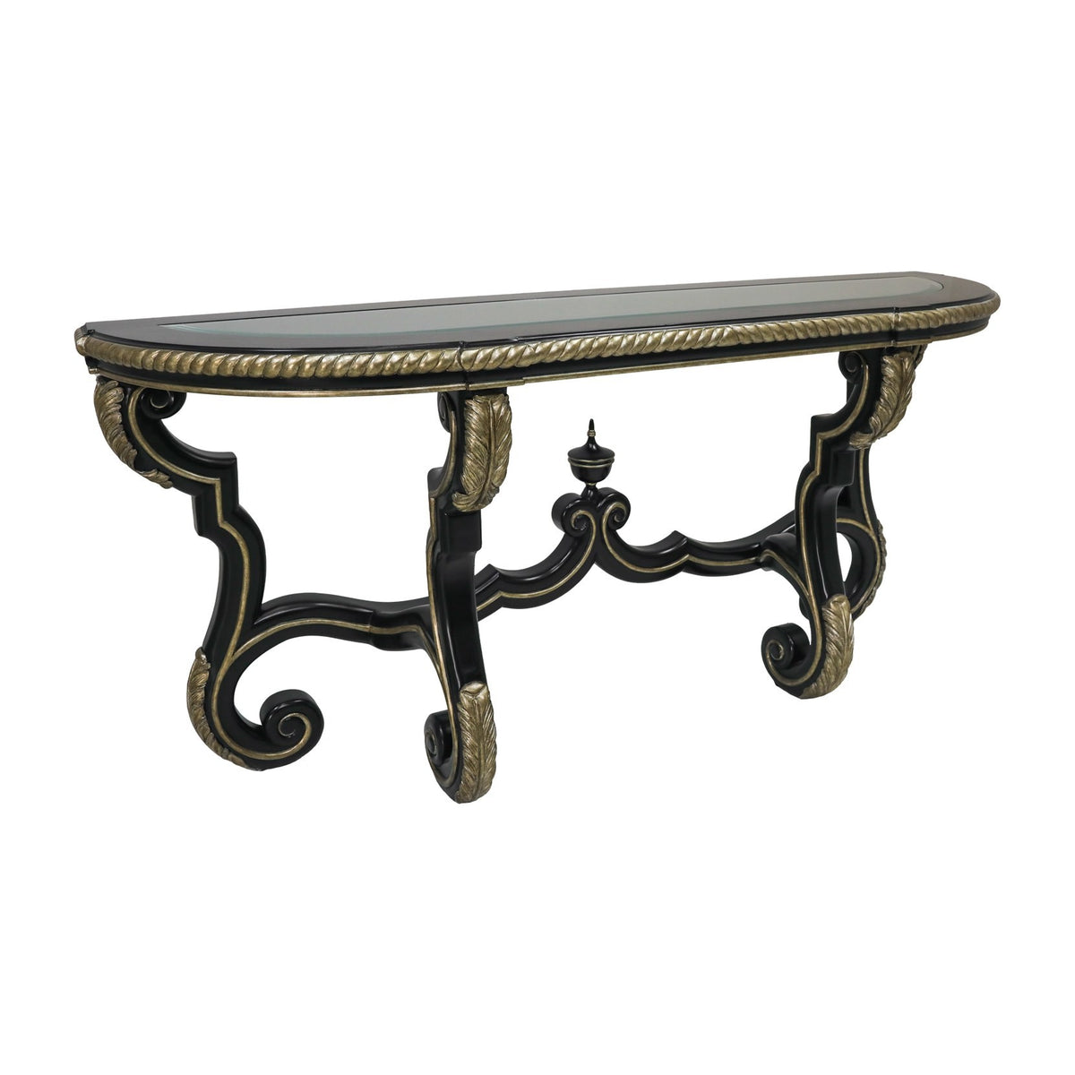 Vernazza Console in Ebony by Marge Carson