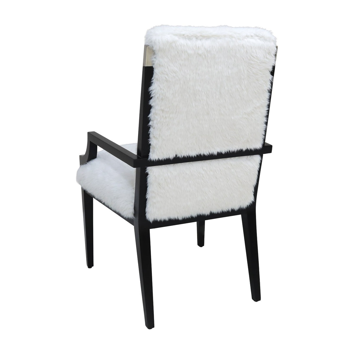 Vivian Arm Chair in Moody Snow by Marge Carson, view 2