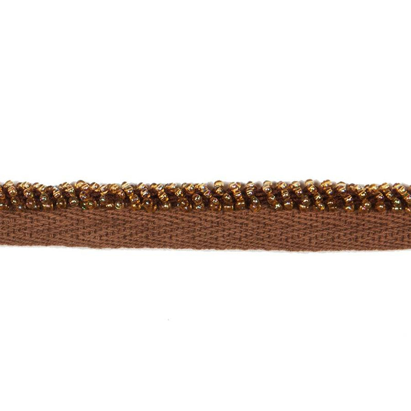 BRAID BEADED BRONZE